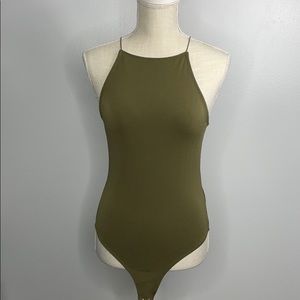 Green bodysuit